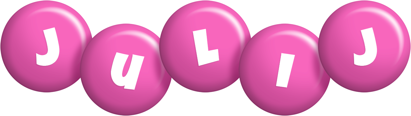 Julij candy-pink logo