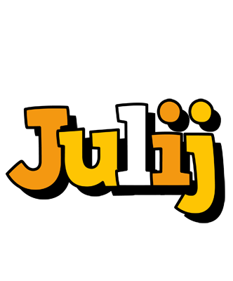 Julij cartoon logo
