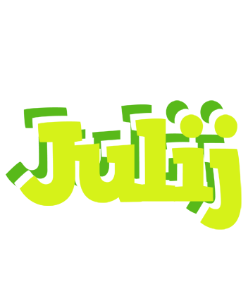 Julij citrus logo