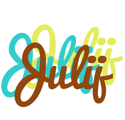 Julij cupcake logo