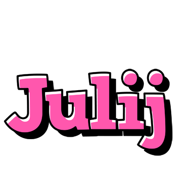 Julij girlish logo