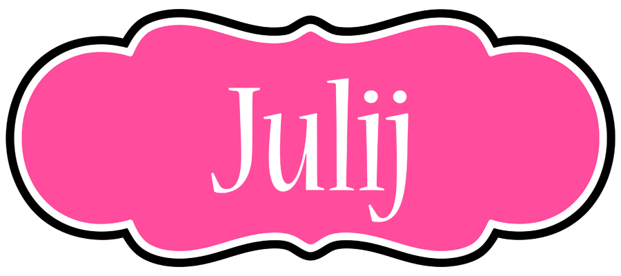 Julij invitation logo