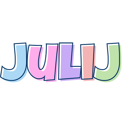 Julij pastel logo