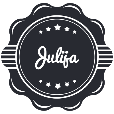 Julija badge logo