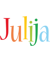 Julija birthday logo