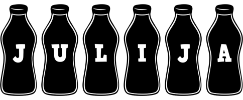 Julija bottle logo
