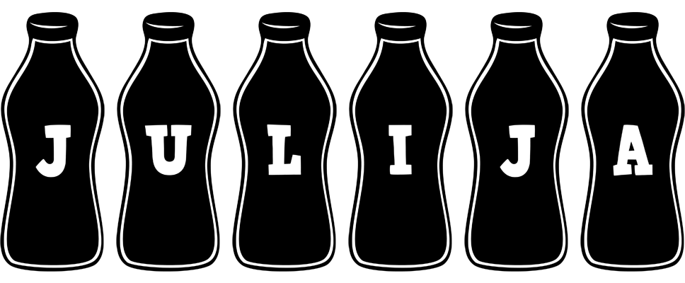 Julija bottle logo