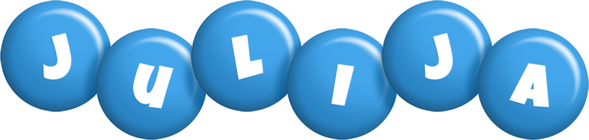 Julija candy-blue logo