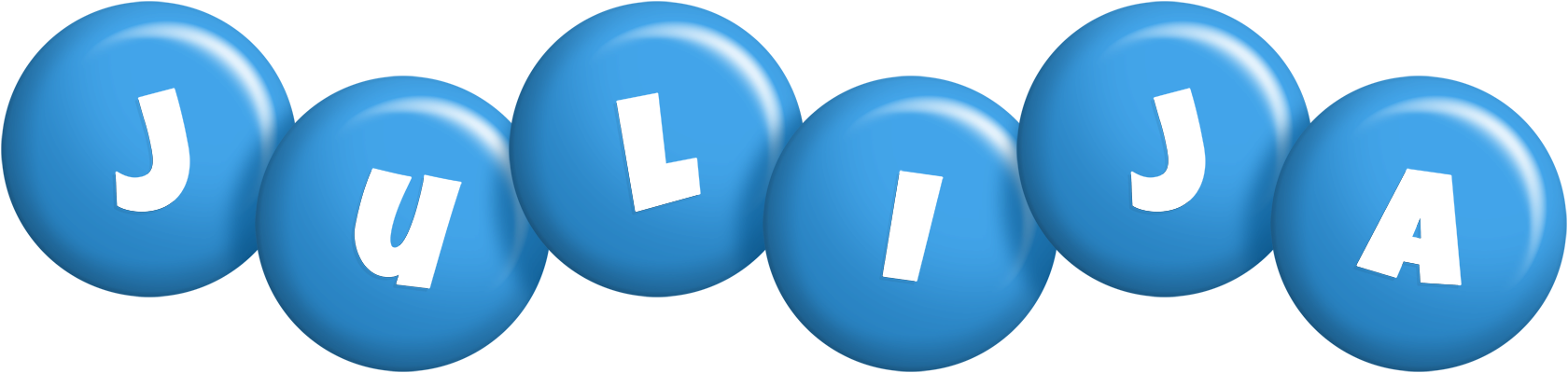 Julija candy-blue logo