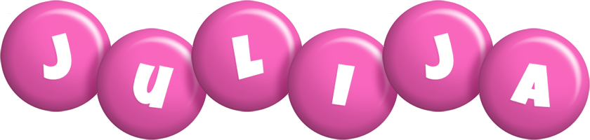 Julija candy-pink logo