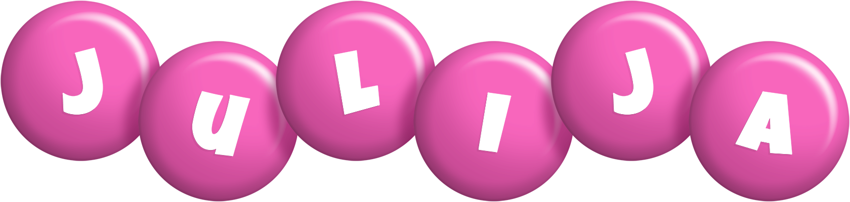 Julija candy-pink logo