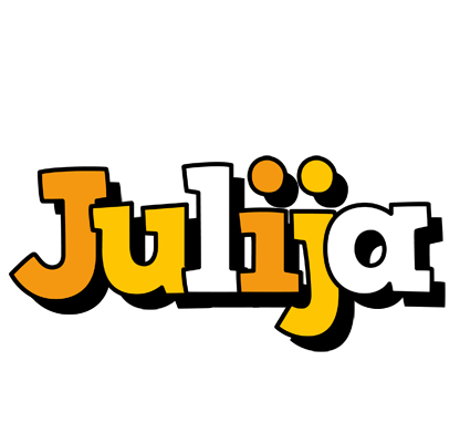 Julija cartoon logo