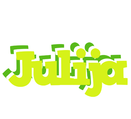 Julija citrus logo