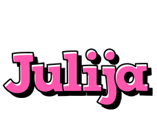 Julija girlish logo