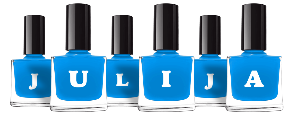 Julija glossy logo