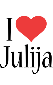 Julija i-love logo