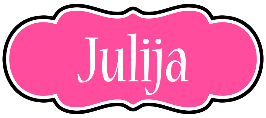 Julija invitation logo