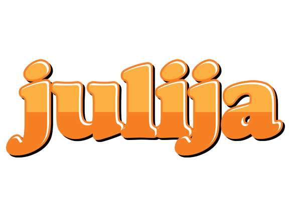 Julija orange logo