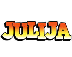 Julija sunset logo