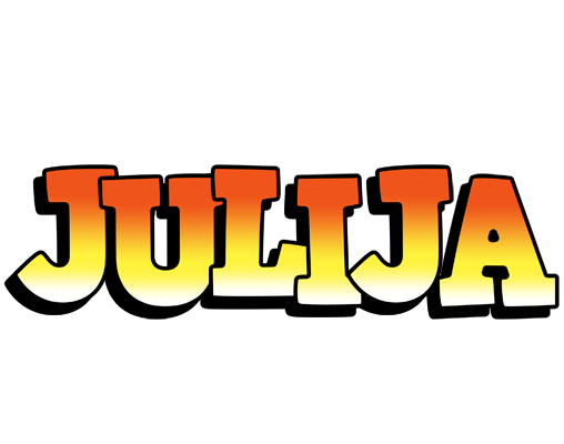 Julija sunset logo