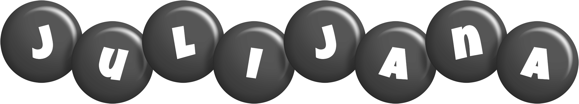 Julijana candy-black logo
