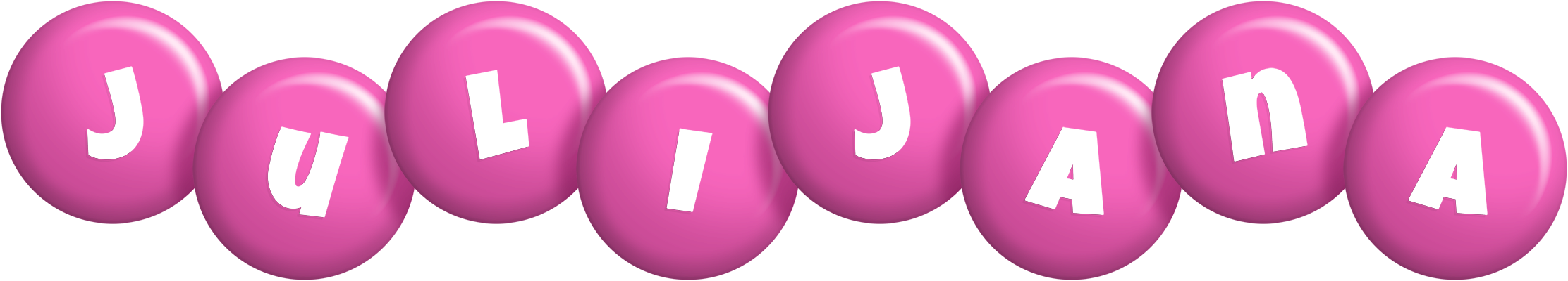 Julijana candy-pink logo