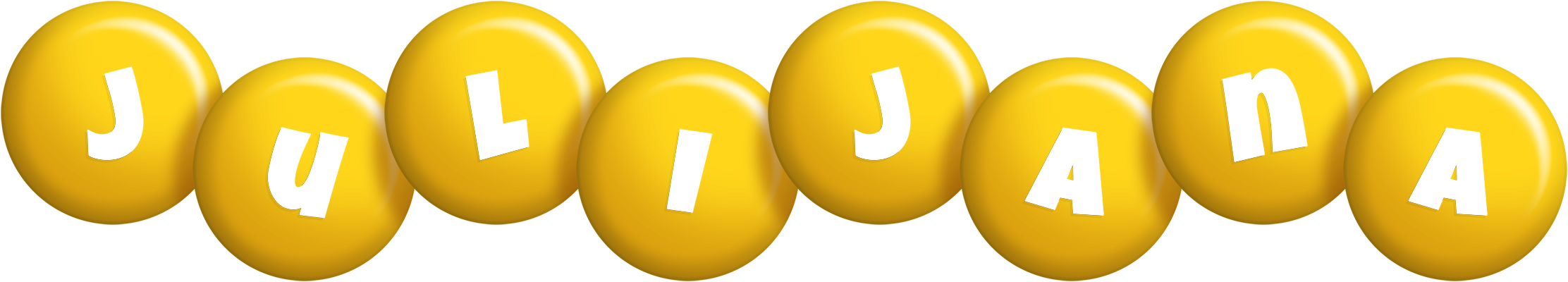 Julijana candy-yellow logo