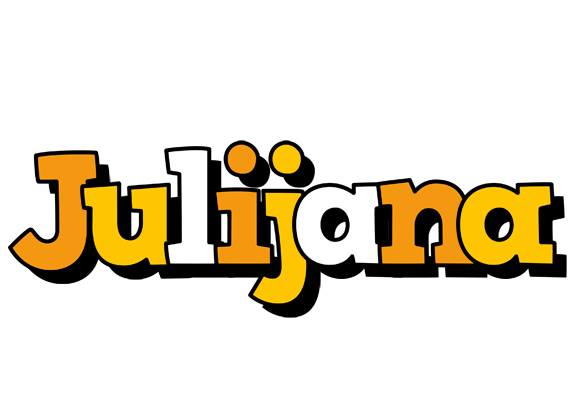 Julijana cartoon logo