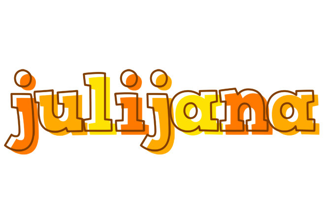 Julijana desert logo