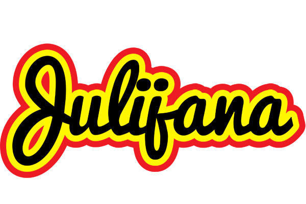 Julijana flaming logo