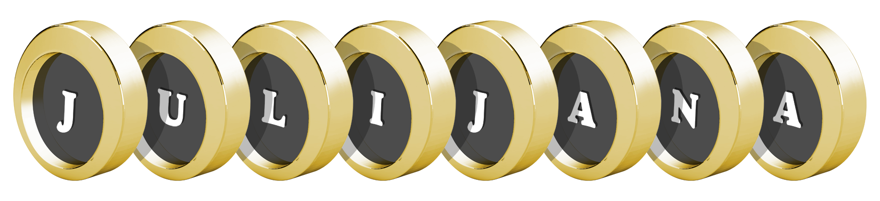 Julijana gold logo