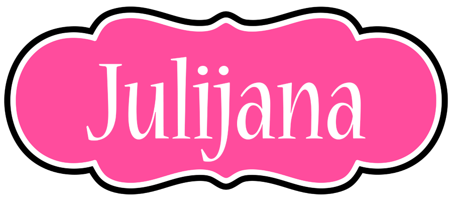 Julijana invitation logo