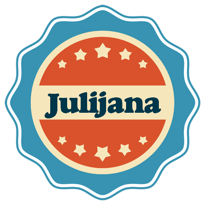 Julijana labels logo