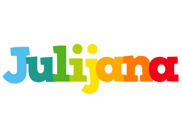 Julijana rainbows logo