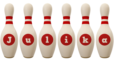 Julika bowling-pin logo