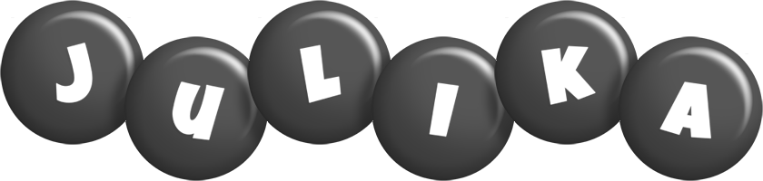 Julika candy-black logo