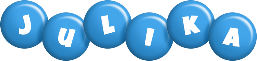 Julika candy-blue logo