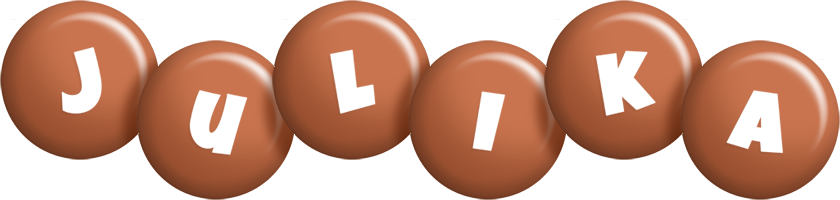 Julika candy-brown logo