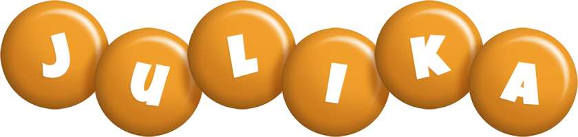 Julika candy-orange logo