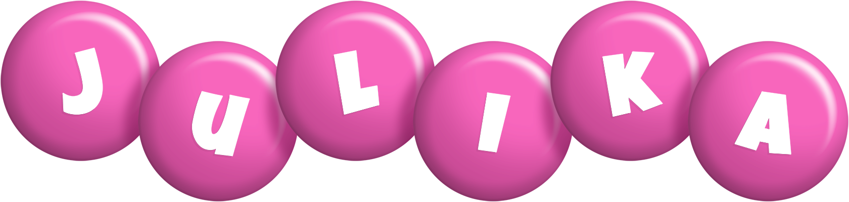 Julika candy-pink logo