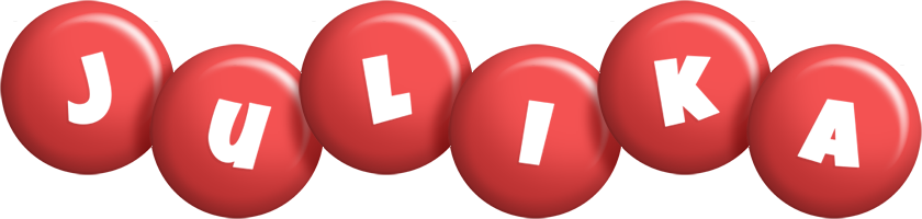 Julika candy-red logo