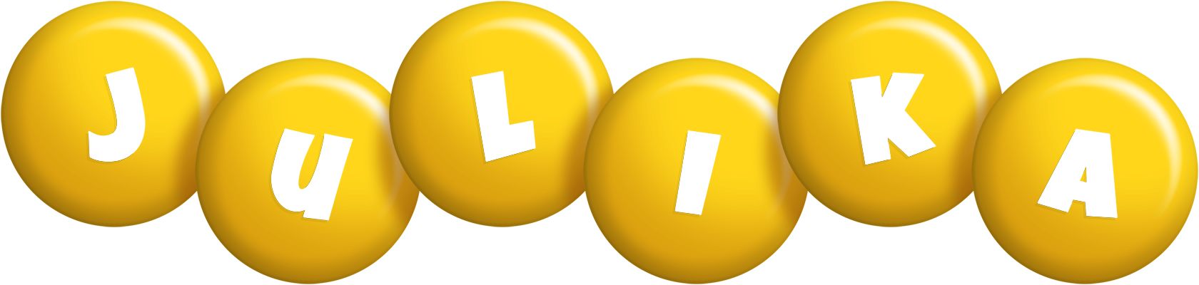 Julika candy-yellow logo