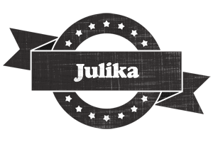 Julika grunge logo