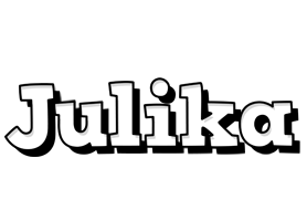 Julika snowing logo
