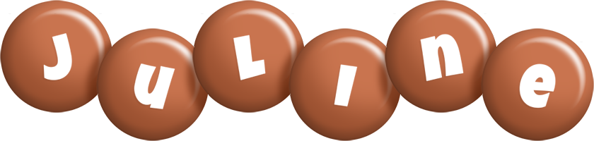 Juline candy-brown logo