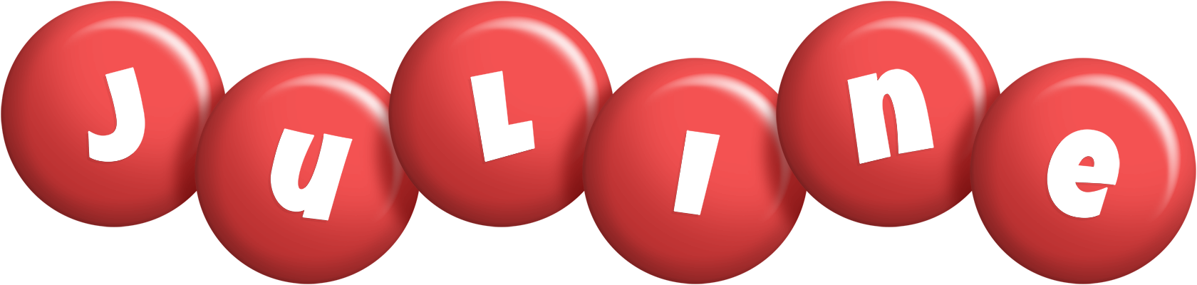 Juline candy-red logo