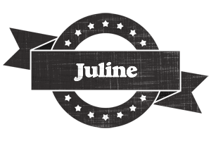 Juline grunge logo