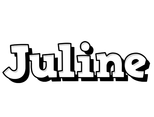 Juline snowing logo