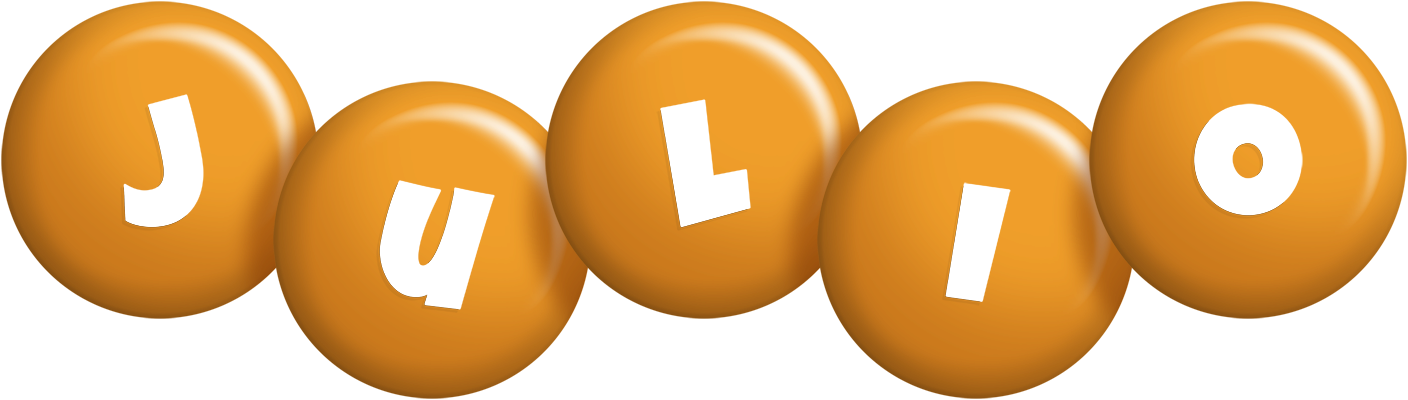 Julio candy-orange logo