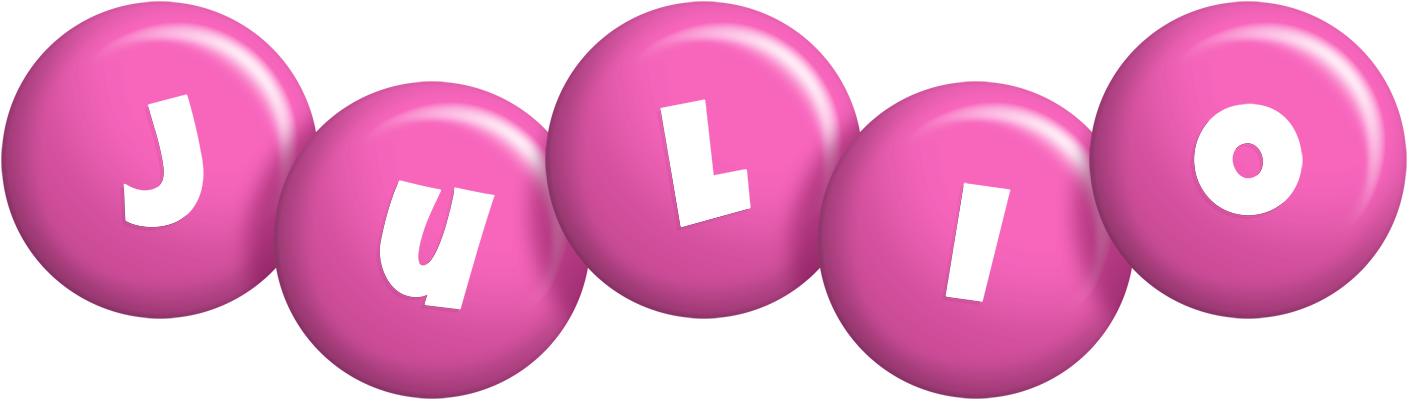 Julio candy-pink logo